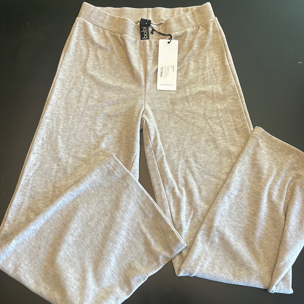 Bobi wide leg knit pant (size small) NWT - Picture 2 of 4